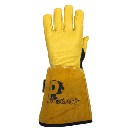 Predator Deerskin Tig Gauntlet Gloves by Ron