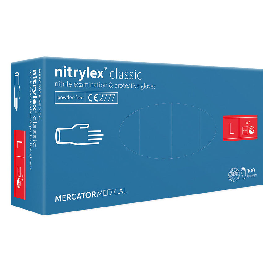 Nitrylex® Classic Blue Nitrile Disposable