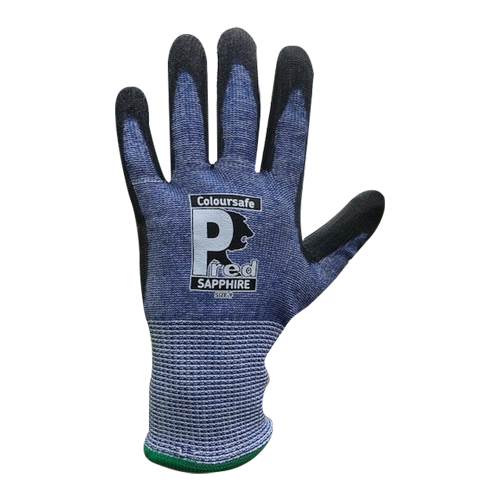 Predator Sapphire PU Cut Level F Work Gloves