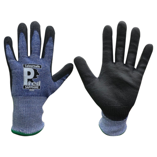 Predator Sapphire PU Cut Level F Work Gloves