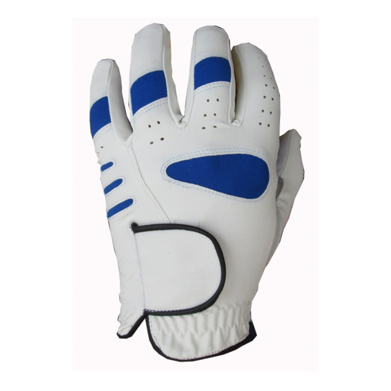 Logo Golf Gloves Half Cabretta Leather Gloves (3 pack)